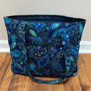 Blue Carry On Luggage Weekender Bag